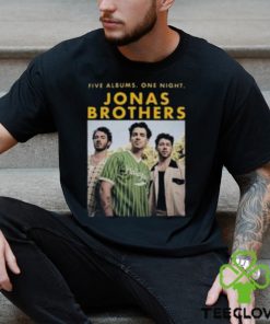 Jonas Brothers US UK World Tour Setlists Sweatshirt, Jonas Brothers Five Albums One Night Tour 2023 Shirt, Jonas Brothers T Shirt