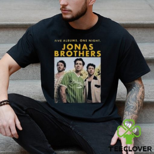 Jonas Brothers US UK World Tour Setlists Sweathoodie, sweater, longsleeve, shirt v-neck, t-shirt, Jonas Brothers Five Albums One Night Tour 2023 Shirt, Jonas Brothers T Shirt