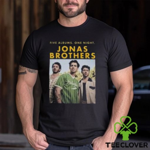 Jonas Brothers US UK World Tour Setlists Sweathoodie, sweater, longsleeve, shirt v-neck, t-shirt, Jonas Brothers Five Albums One Night Tour 2023 Shirt, Jonas Brothers T Shirt