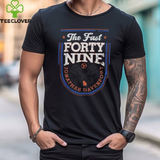 Jonathan Davenport Merchandise Fast 49 Crossed Pistons Shirts