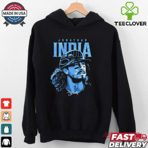 Jonathan India No. 6 Kansas City Royals Baseball flow signature shirt