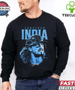 Jonathan India No. 6 Kansas City Royals Baseball flow signature shirt