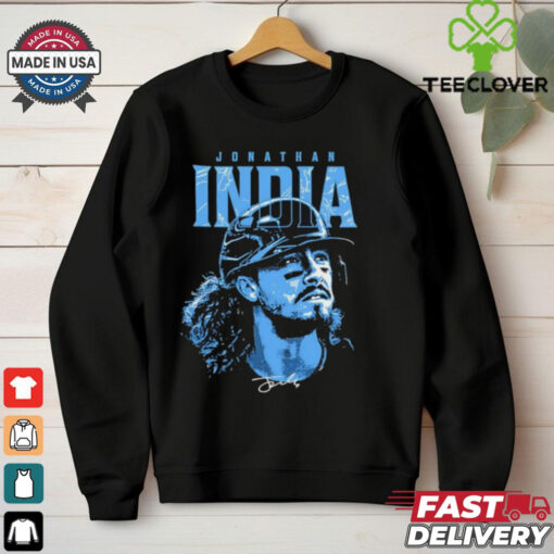 Jonathan India No. 6 Kansas City Royals Baseball flow signature shirt