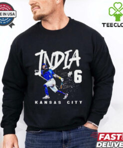 Jonathan India No. 6 Kansas City Royals player shirt