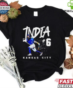 Jonathan India No. 6 Kansas City Royals player shirt