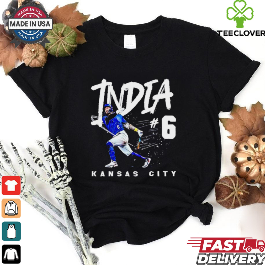 Jonathan India No. 6 Kansas City Royals player shirt Jonathan India No. 6 Kansas City Royals player shirt