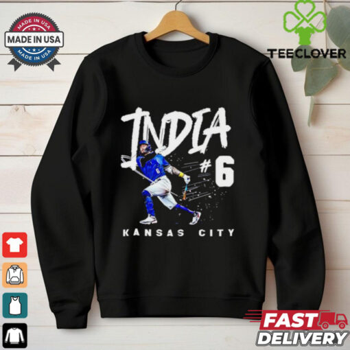 Jonathan India No. 6 Kansas City Royals player shirt