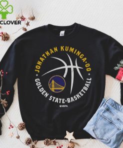 Jonathan Kuminga Golden State Warriors Player Ball WHT Shirt