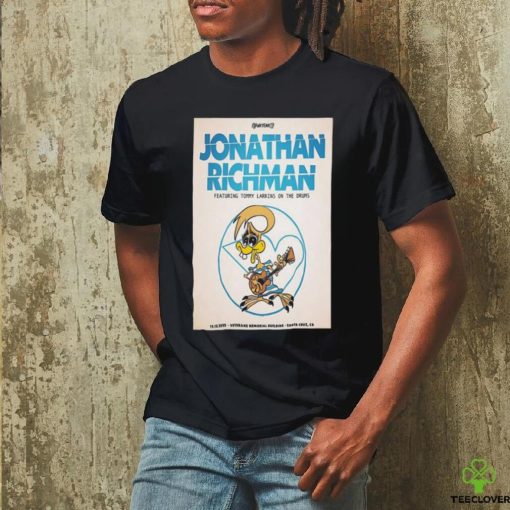 Jonathan Richman Dec 15, 2023 Santa Cruz, CA Poster shirt