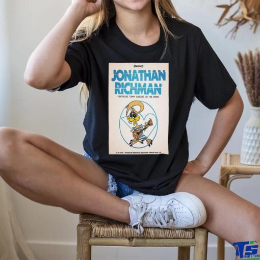 Jonathan Richman Dec 15, 2023 Santa Cruz, CA Poster shirt