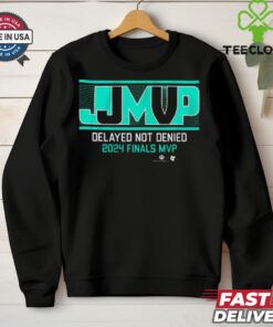 Jonquel Jones Delayed Not Denied 2024 Finals MVP New York Liberty WNBA t shirt