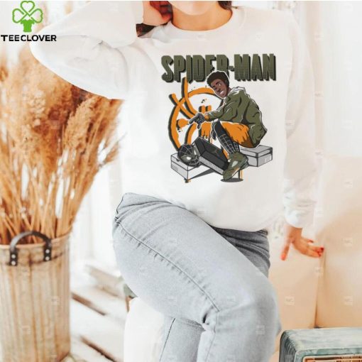 Jordan 5 Olive Shirt Spiderman Sneaker Shirt To Match Sneaker Green Olive Green And Orange Shirt Olive Green 5S Shirt