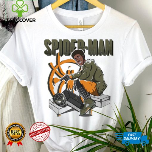 Jordan 5 Olive Shirt Spiderman Sneaker Shirt To Match Sneaker Green Olive Green And Orange Shirt Olive Green 5S Shirt