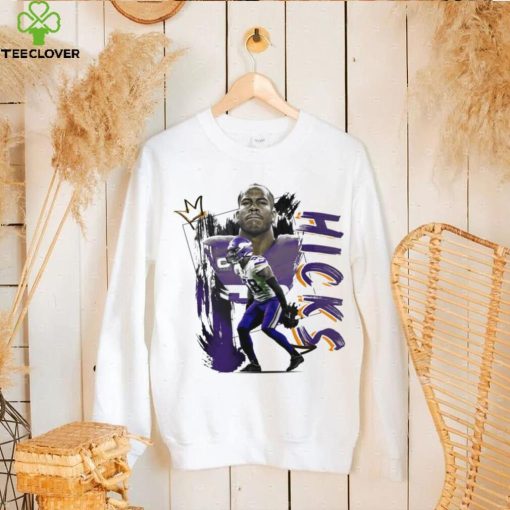 Jordan Hicks number 58 Minnesota Vikings football player pose gift hoodie, sweater, longsleeve, shirt v-neck, t-shirt