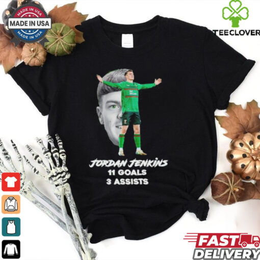 Jordan Jenkins 11 goals 3 assists shirt
