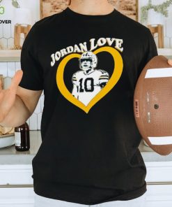 Jordan Love 10 Green Bay Packers Heart hoodie, sweater, longsleeve, shirt v-neck, t-shirt