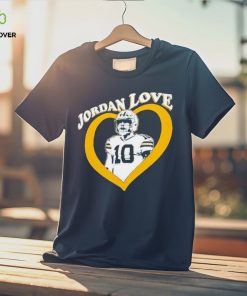 Jordan Love 10 Green Bay Packers Heart hoodie, sweater, longsleeve, shirt v-neck, t-shirt