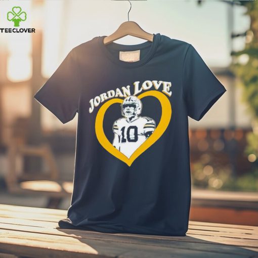 Jordan Love 10 Green Bay Packers Heart hoodie, sweater, longsleeve, shirt v-neck, t-shirt