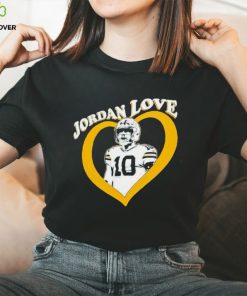 Jordan Love 10 Green Bay Packers Heart hoodie, sweater, longsleeve, shirt v-neck, t-shirt