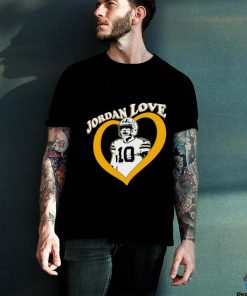 Jordan Love 10 Green Bay Packers heart shirt