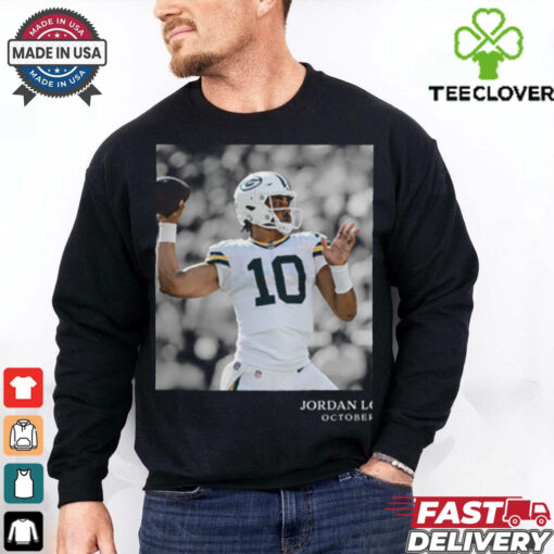 Jordan Love Green Bay Packers NFL Flash Features Week 7 T Shirt