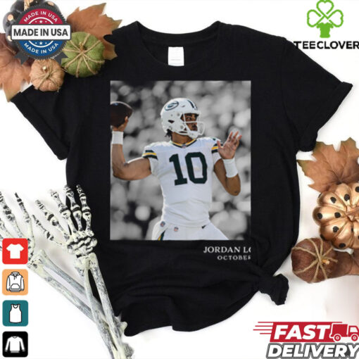 Jordan Love Green Bay Packers NFL Flash Features Week 7 T Shirt