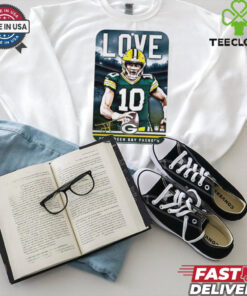 Jordan Love Green Bay Packers football 2024 signature poster hoodie, sweater, longsleeve, shirt v-neck, t-shirt