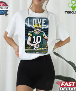 Jordan Love Green Bay Packers football 2024 signature poster hoodie, sweater, longsleeve, shirt v-neck, t-shirt