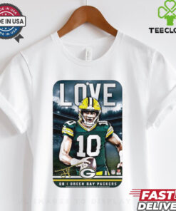 Jordan Love Green Bay Packers football 2024 signature poster hoodie, sweater, longsleeve, shirt v-neck, t-shirt