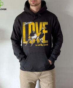 Jordan Love Green Bay Packers love is all we need hoodie, sweater, longsleeve, shirt v-neck, t-shirt