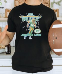 Jordan Love NFL Blitz Packers Shirt