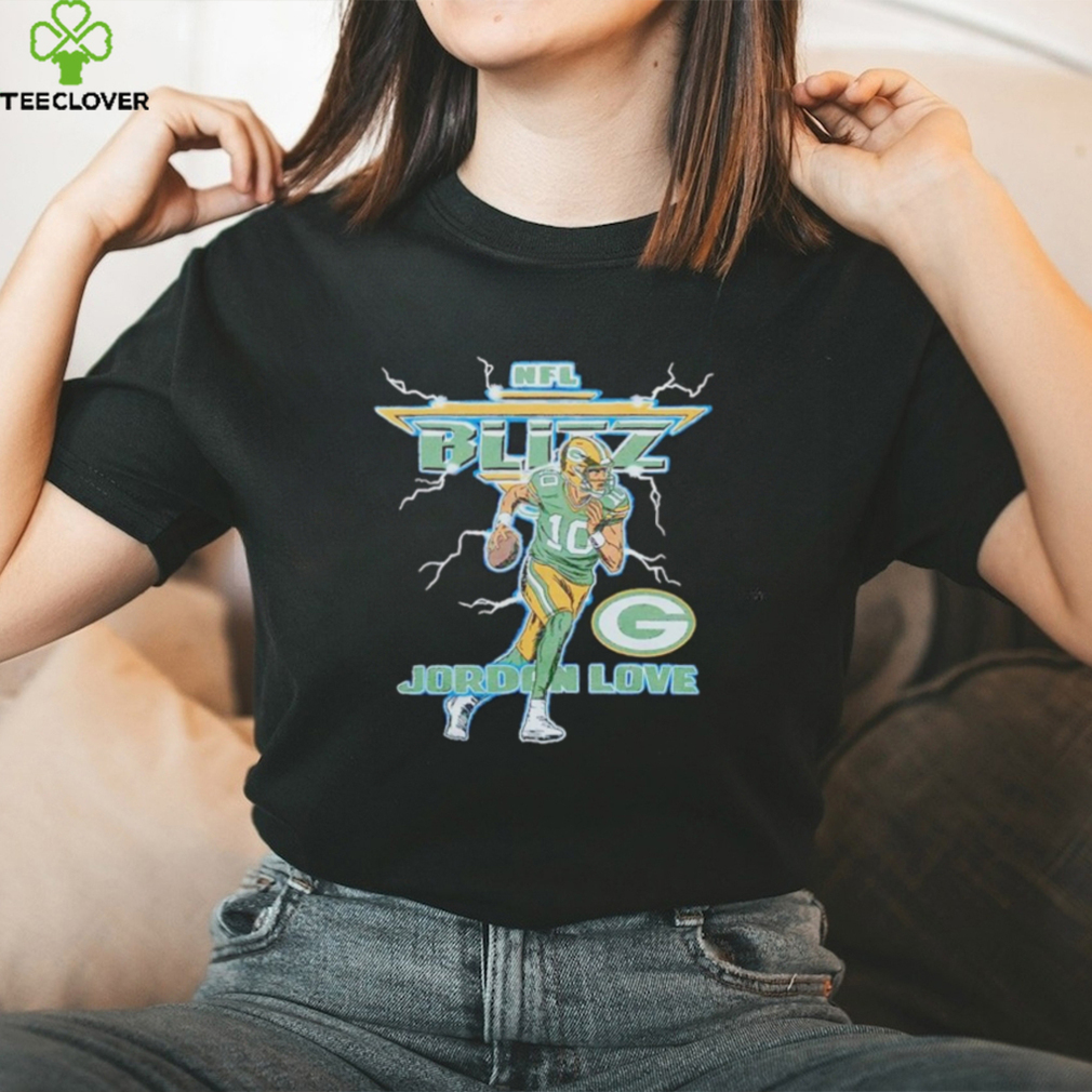 Jordan Love NFL Blitz Packers Shirt Jordan Love NFL Blitz Packers Shirt