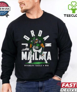 Jordan Mailata Philadelphia Eagles Football offensive tackle #68 signature shirt