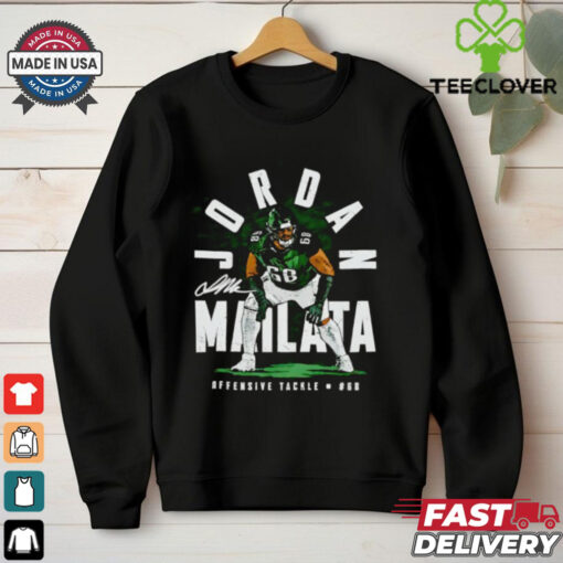 Jordan Mailata Philadelphia Eagles Football offensive tackle #68 signature shirt