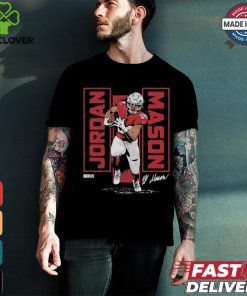 Jordan Mason San Francisco 49ers Vertical Shirt