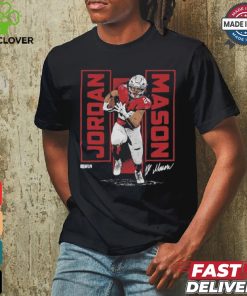 Jordan Mason San Francisco 49ers Vertical Shirt