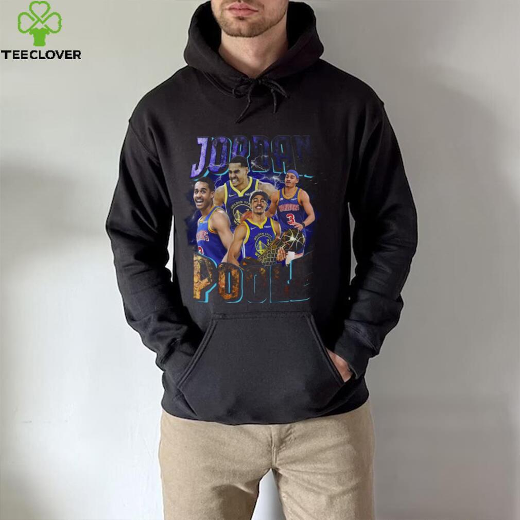 Jordan Poole Basketball MVP Slam Dunk T-Shirt | Official Player Merchandise Jordan Poole Basketball MVP Slam Dunk T-Shirt | Official Player Merchandise