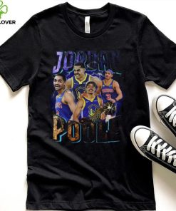 Jordan Poole Basketball MVP Slam Dunk T-Shirt | Official Player Merchandise 4 Jordan Poole Basketball Player MVP Slam Dunk T Shirt