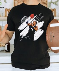 Jordan Poole Washington Stripes shirt