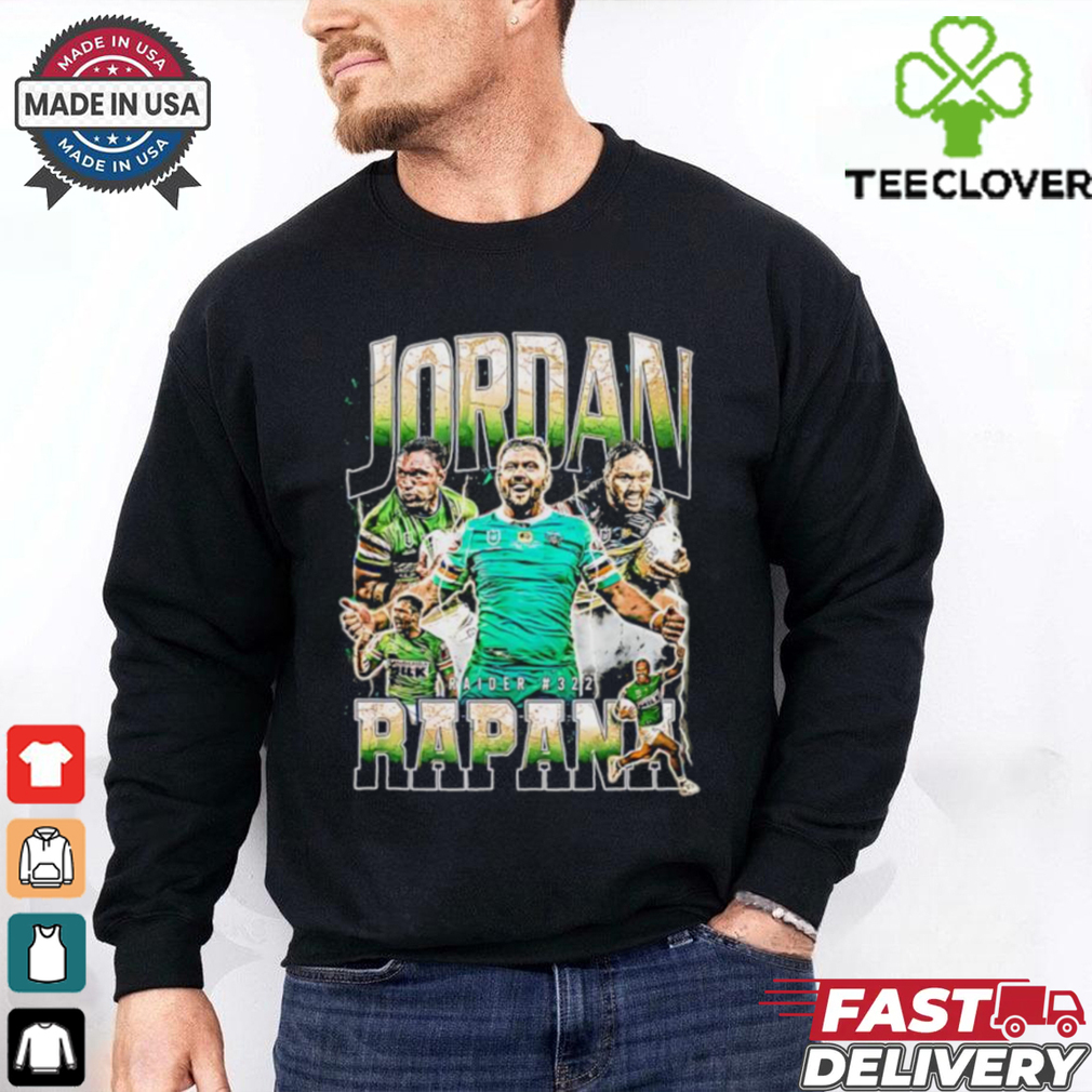 Jordan Rapana Raider 322 graphic shirt Jordan Rapana Raider 322 graphic shirt
