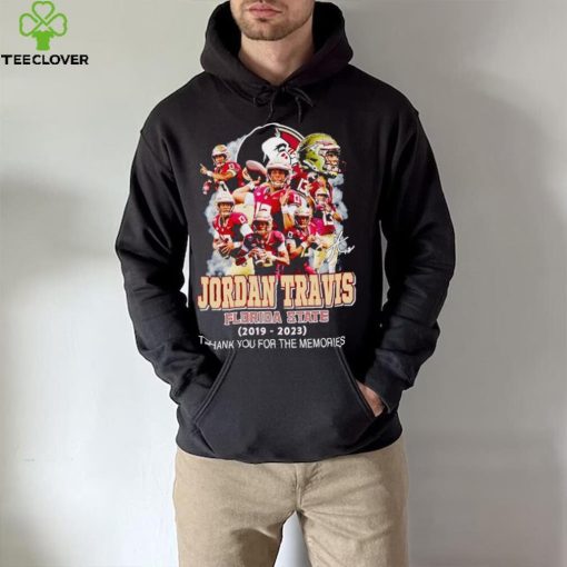 Jordan Travis Florida State 2019 2023 thank you for the memories hoodie, sweater, longsleeve, shirt v-neck, t-shirt