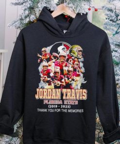 Jordan Travis Florida State 2019 2023 thank you for the memories hoodie, sweater, longsleeve, shirt v-neck, t-shirt