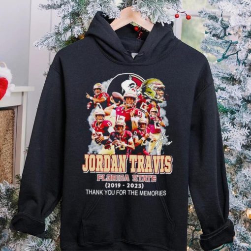 Jordan Travis Florida State 2019 2023 thank you for the memories hoodie, sweater, longsleeve, shirt v-neck, t-shirt