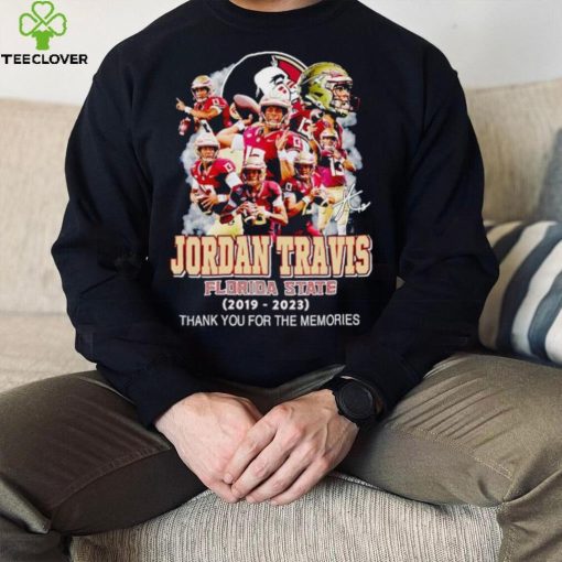 Jordan Travis Florida State 2019 2023 thank you for the memories hoodie, sweater, longsleeve, shirt v-neck, t-shirt