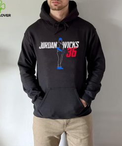 Jordan Wicks 36 Chicago Cubs Baseball shirt