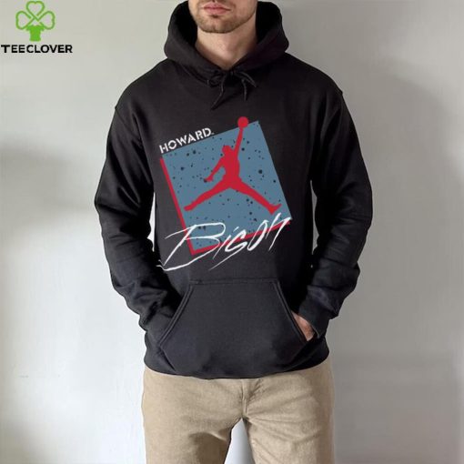 Jordan Youth Howard Bison Blue Core Cotton Box Logo T Shirt