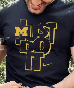 Jordan Youth Michigan Wolverines Just Do It T Shirt