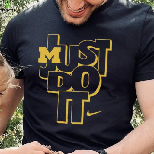 Jordan Youth Michigan Wolverines Just Do It T Shirt