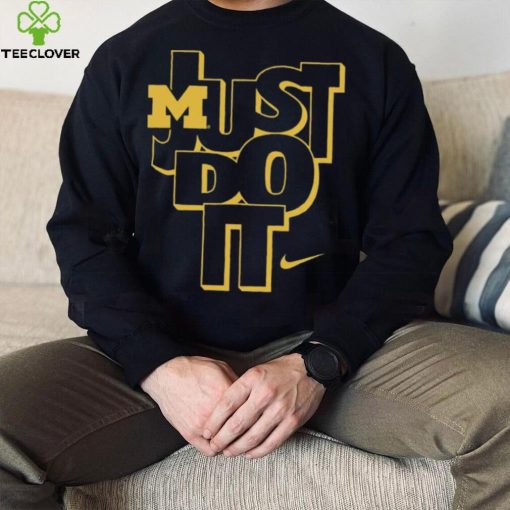 Jordan Youth Michigan Wolverines Just Do It T Shirt