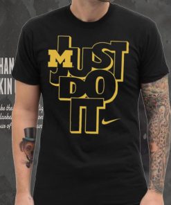 Jordan Youth Michigan Wolverines Just Do It T Shirt